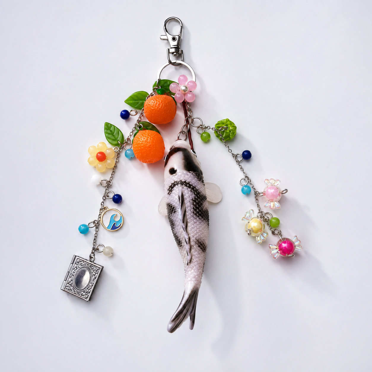 Korean Drama Inspired Tangerine Keychain