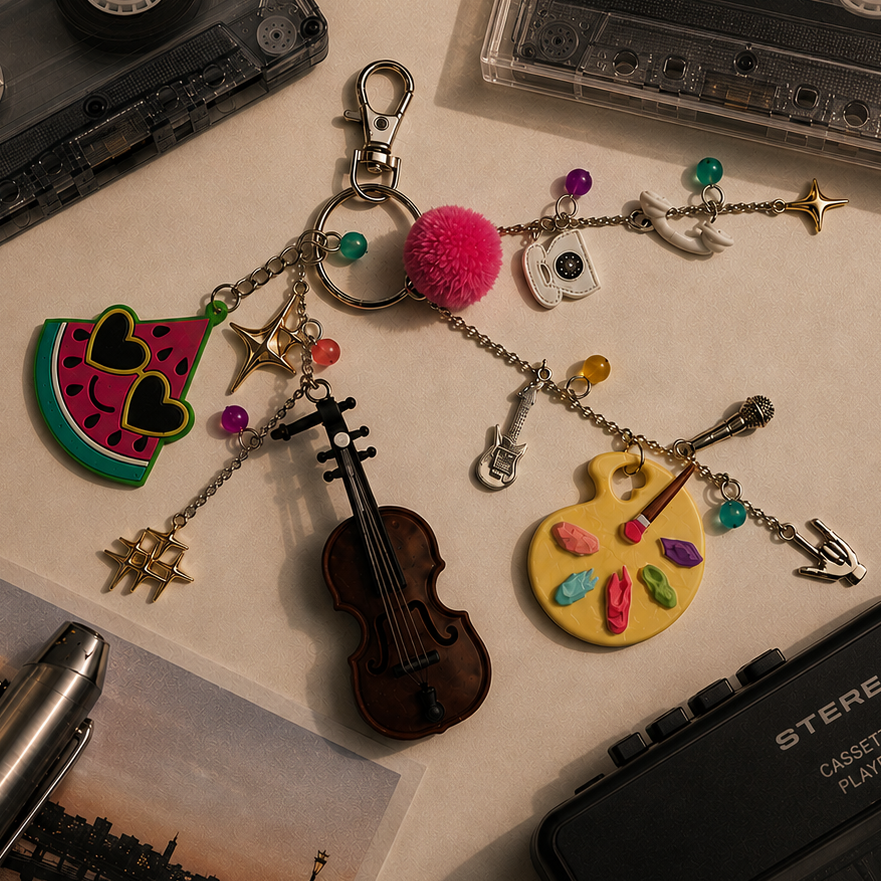 Watermelon K-Drama Inspired Keychain