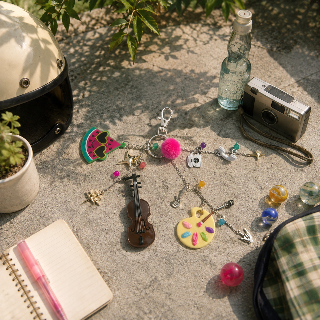 Watermelon K-Drama Inspired Keychain