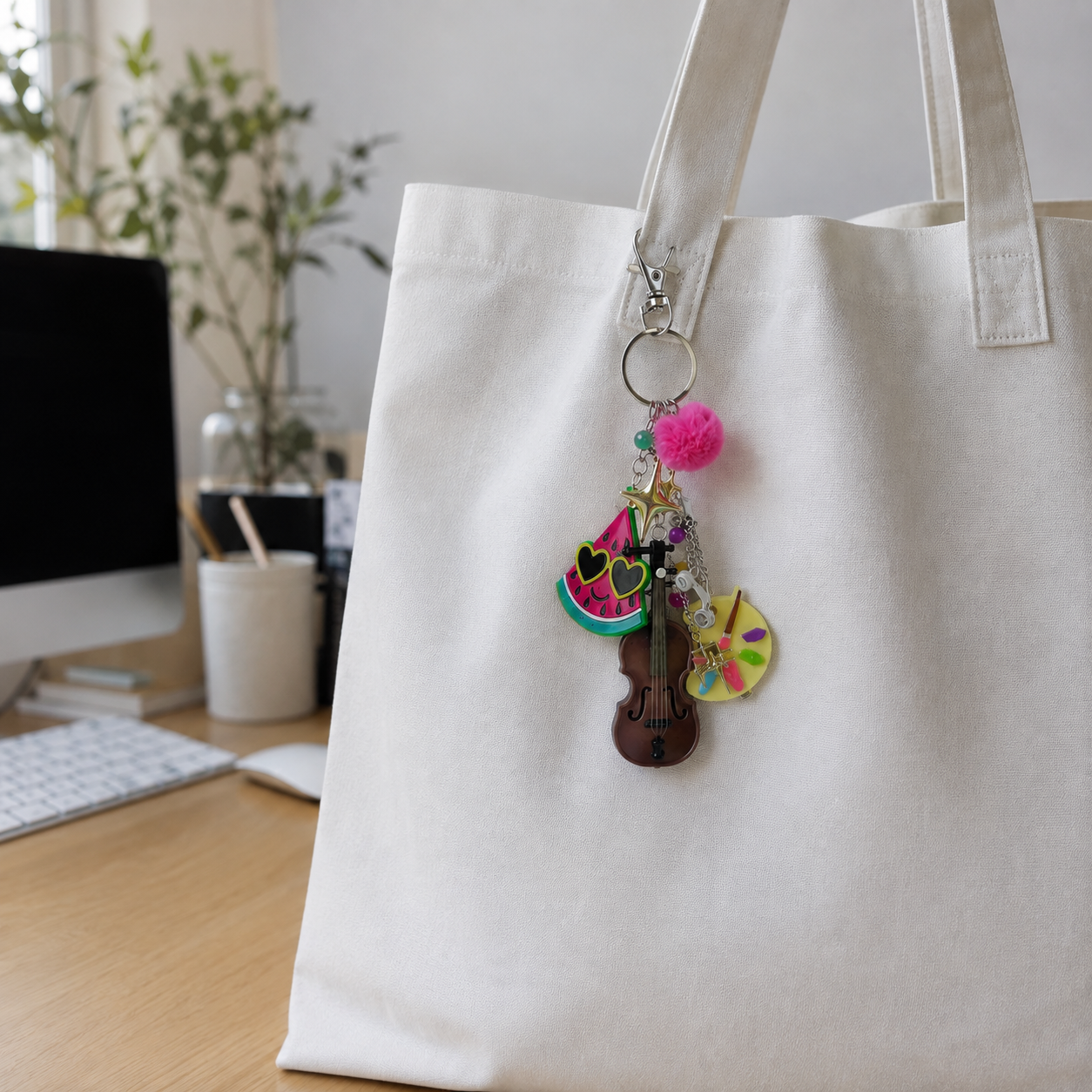 Watermelon K-Drama Inspired Keychain